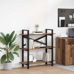 vidaXL Étagère Bois Ancien 100 x 33 5 x 102 cm Bois d'ingénierie