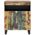 vidaXL Buffet avec 2 portes 60x33x75 cm bois massif de récupération