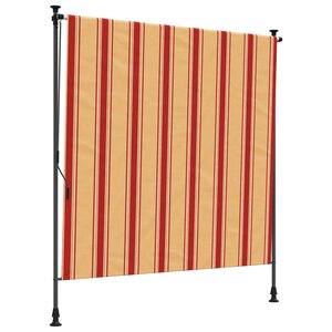 vidaXL Store Roulant Extérieur Multicolore 150 x 270 cm