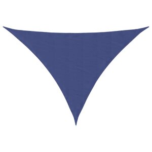 vidaXL Voile de parasol tissu oxford triangulaire 4x4x5 8 m bleu