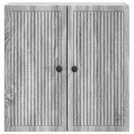 vidaXL Armoire Murale Sonoma gris 59 x 31 x 60 cm Bois d'ingénierie