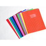 Protège-cahier PVC opaque sans rabat  18/100ème 24 x 32 cm rouge CALLIGRAPHE