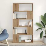 vidaXL Centre de divertissement Marron 80 x 24 x 155 cm