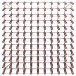 vidaXL Casier à bouteilles pour 120 bouteilles Marron Bois pin solide