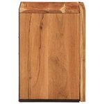 vidaXL Armoire murale de salle de bain 38x34x48cm bois massif d'acacia