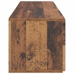 vidaXL Meuble TV mural Bois ancien 98 x 31 x 30 cm Bois d'ingénierie