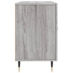 vidaXL Buffet sonoma gris 100x36x60 cm bois d'ingénierie