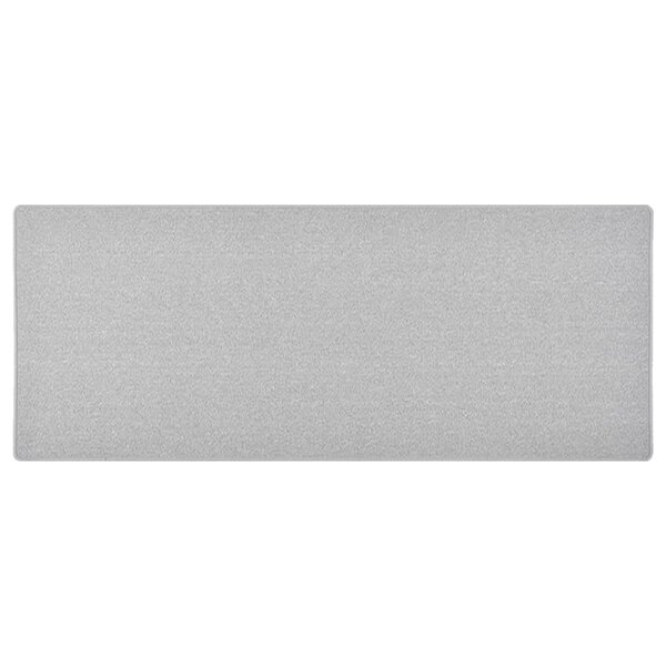 vidaXL Tapis de couloir Gris clair 80x200 cm