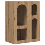 vidaXL Buffet Chêne artisanal 59 x 35 x 80 5 cm Bois d'ingénierie