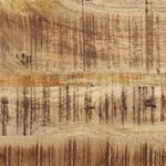 vidaXL Table à manger 110x55x75 cm bois de manguier massif brut