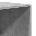 vidaXL Garde-robe Gris béton 50 x 50 x 200 cm Aggloméré
