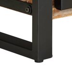 vidaXL Table basse multicolore 90x50x36 cm bois de récupération massif