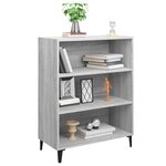 vidaXL Buffet Sonoma gris 69 5x32 5x90 cm Bois d'ingénierie