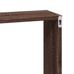 vidaXL Armoire murale 100x16x30 cm chêne marron bois d'ingénierie