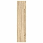 vidaXL Bibliothèque chêne sonoma 80x24x109 cm bois d'ingénierie