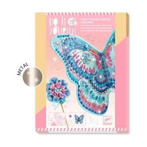 Djeco DJ07939 - Ailes et baguette de fée à décorer