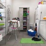 Keter Armoire de rangement à étagères Excellence Beige et taupe 182 cm