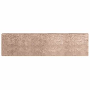vidaXL Coureur de Tapis MARSA Sable 100 x 450 cm Polyester et PVC
