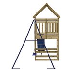 vidaXL Aire de jeux d'extérieur bois de pin imprégné