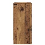 vidaXL Tables de chevet avec tiroir 2 Pièces Bois Ancien 40 x 30 x 467 cm