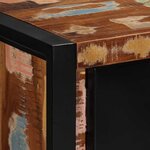 vidaXL Meuble TV 80x30x35 cm bois massif de récupération