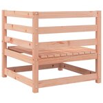 vidaXL Salon de jardin 5 Pièces bois massif sapin de douglas
