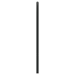vidaXL Tête de lit métal noir 193 cm