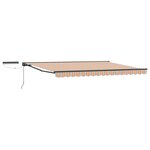 vidaXL Auvent rétractable électrique 4 5 × 3 5 m