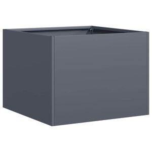 vidaXL Jardinière anthracite 40x40x30 cm acier