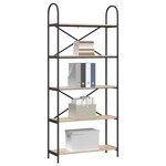 vidaXL Étagère Chêne Sonoma 80 x 30 x 183 cm Bois d'ingénierie