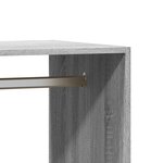 vidaXL Garde-robe sonoma gris 77x48x102 cm bois d'ingénierie