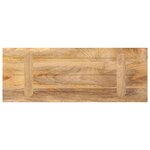 vidaXL Dessus de table 70x20x3 8 cm rectangulaire bois massif manguier