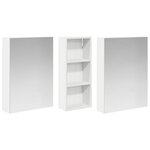 vidaXL Ensemble de Meubles de Salle de Bain 3 Pièces 130 x 14 5 x 70 cm