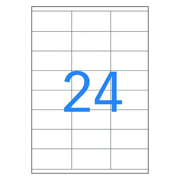 2400 Étiquettes Multi-Usage 70X35