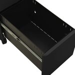 vidaXL Classeur mobile Anthracite 30x45x59 cm Acier