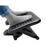 Q-connect repose-pieds - réglable premium - 46x34cm - Noir