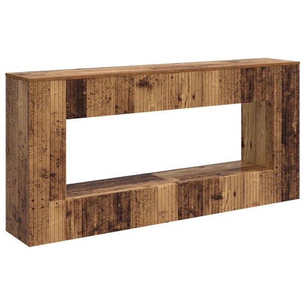 vidaXL Table console Bois ancien 155 x 29 x 74 cm Bois d’ingénierie
