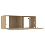 vidaXL Ensemble de meubles TV 8 Pièces Chêne sonoma Bois d'ingénierie