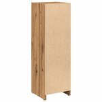 vidaXL Armoire de bain chêne artisanal 30x30x95 cm bois d'ingénierie