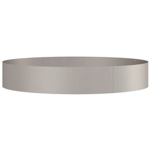vidaXL Anneau de jardinière 5 Pièces Marron 120 x 120 x 20 cm