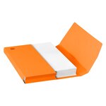 Chemise à soufflet oxford vip 25 x 32 cm orange - paquet de 50