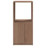 vidaXL Armoire rotative Chêne Sonoma 34 5x34 5x75 5 cm bois ingénierie