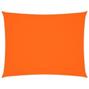 vidaXL Voile de parasol tissu oxford rectangulaire 4x5 m orange