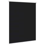 vidaXL Store roulant extérieur protection UV Noir 100 x 230 cm (L x H)