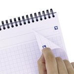 Bloc Notes Spirale Easynotes lignée 7mm 160p 90g 21x31 5cm coloris Aléatoire OXFORD