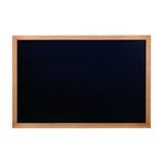 Ardoise murale WOODY 30 x 40 cm avec cadre en boisTeck SECURIT