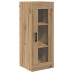 vidaXL Haut Armoire avec tiroir Chêne artisanal 34 5 x 34 x 180 cm
