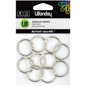 Anneaux brisés, diamètre intérieur: 30 mm, en métal