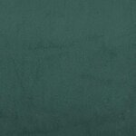 vidaXL Cadre de lit sans matelas vert foncé 120x200 cm velours