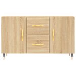 vidaXL Buffet chêne sonoma 100x36x60 cm bois d'ingénierie